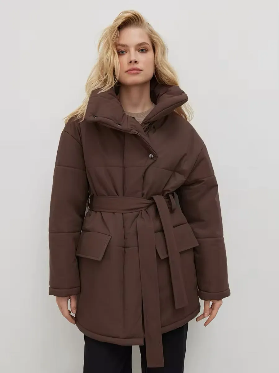 Chic Oversized Cotton Women's Coat – Effortless Style & Comfort