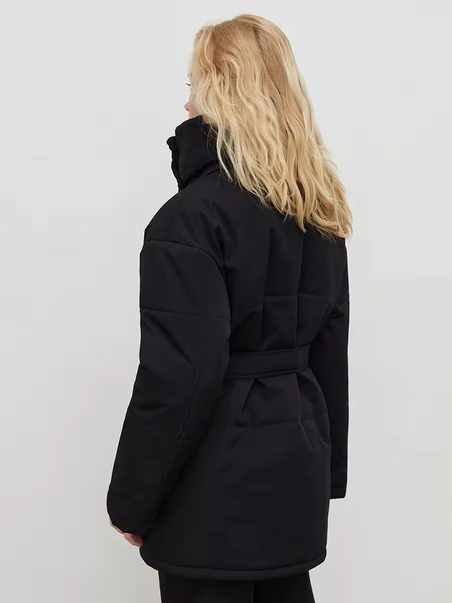 Chic Oversized Cotton Women's Coat – Effortless Style & Comfort