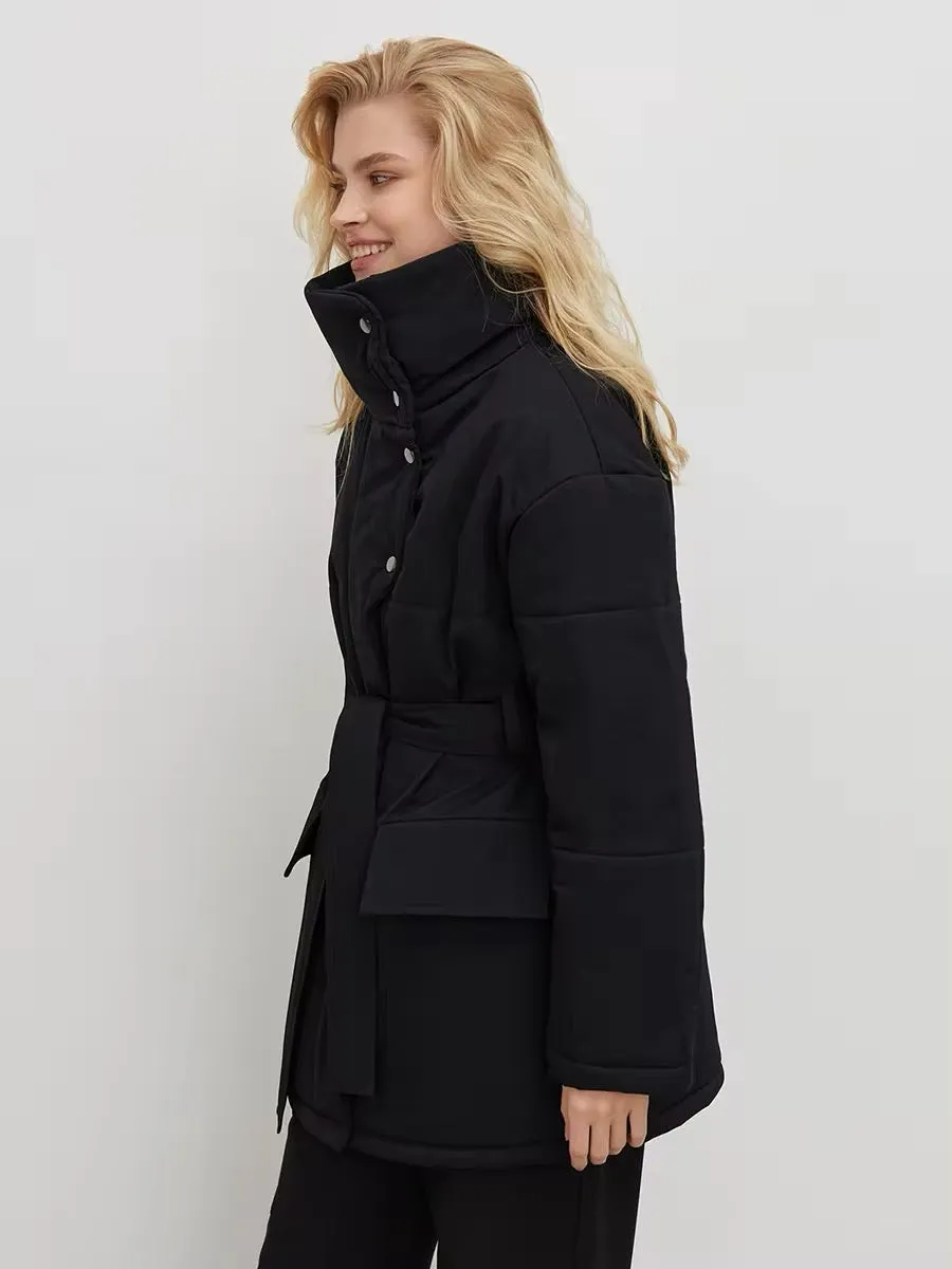 Chic Oversized Cotton Women's Coat – Effortless Style & Comfort