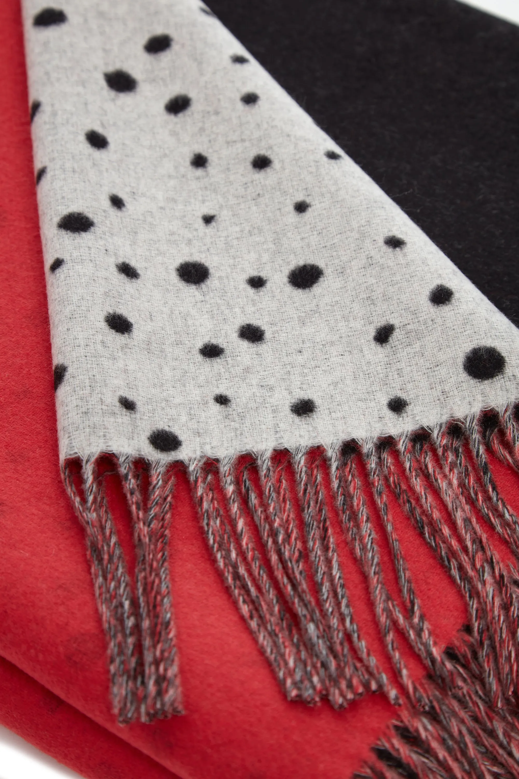 Conclan Blanket Scarf in Cashmere Jacquard