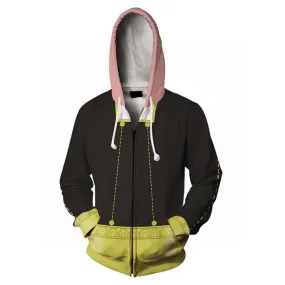 Cosplay Anya Hoodie 3D Printed Hooded Sweatshirt Zip Up Jacket Coat