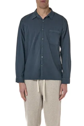 CROSSLEY Sanir pocket shirt in BLUE