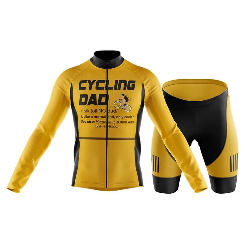 Cycling Dad (Yellow) Club Cycling Kit