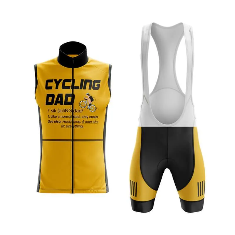 Cycling Dad (Yellow) Club Cycling Kit