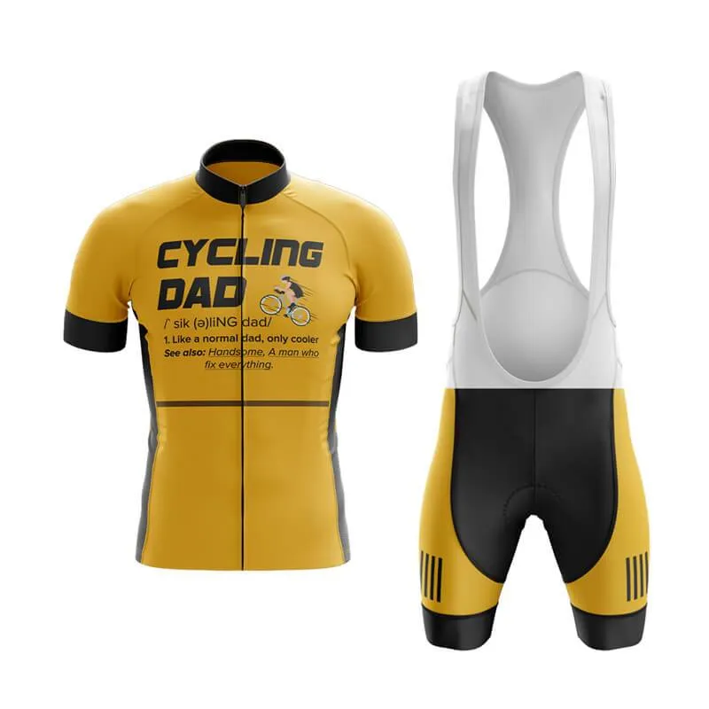 Cycling Dad (Yellow) Club Cycling Kit