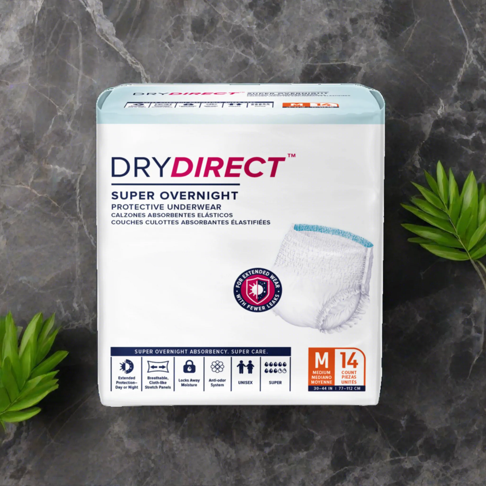 Dry Direct Super Overnight Underwear