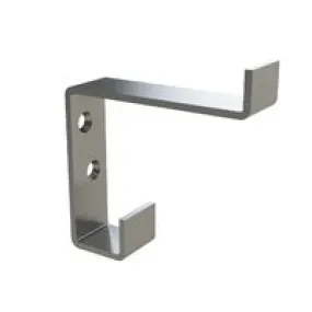 EMRO HAT & COAT HOOK 70MM 304 GRADE SATIN STAINLESS STEEL 170