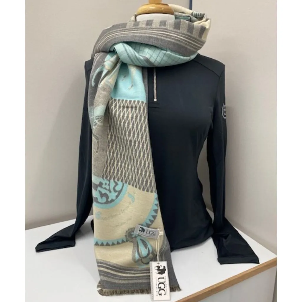 Equestrian Pashmina Shawl