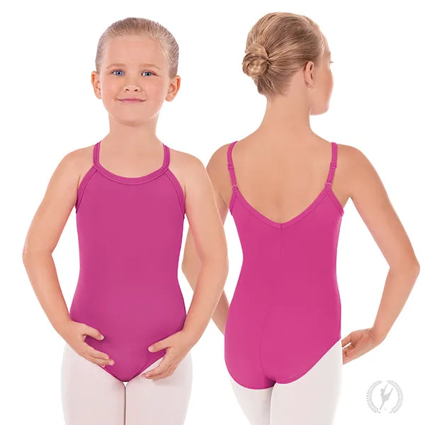 Eurotard 44819C Girls Adjustable Camisole Leotard with Tactel Microfiber