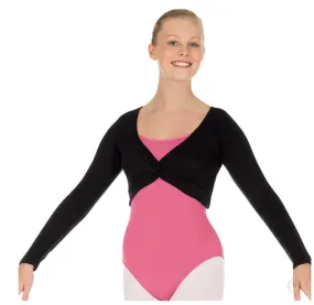 Eurotard Women's Soft Knit Twist Front Ballet Sweater