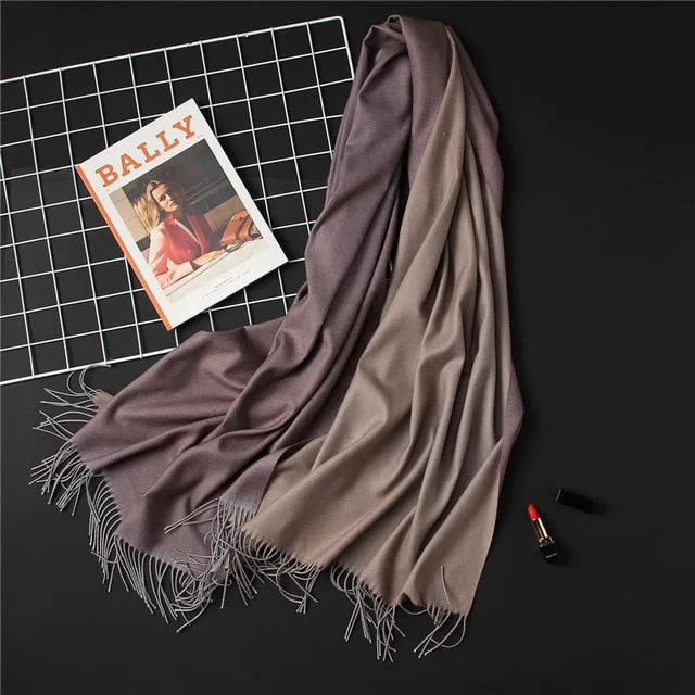 Fashion Cashmere Scarf Printed Bandana Shawl #3123