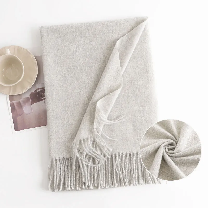 FH24-5889 All-match faux cashmere scarf winter scarf  scarf