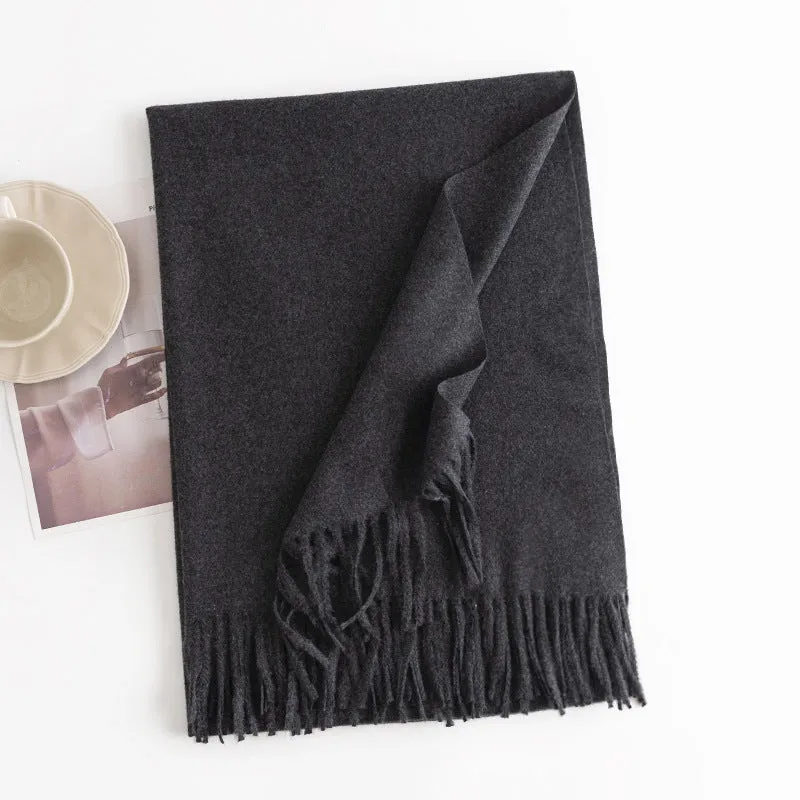 FH24-5889 All-match faux cashmere scarf winter scarf  scarf