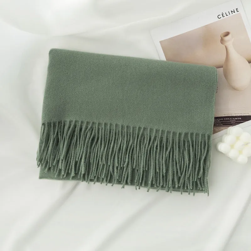 FH24-5889 All-match faux cashmere scarf winter scarf  scarf