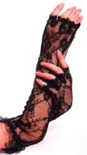 Fingerless Lace Gloves