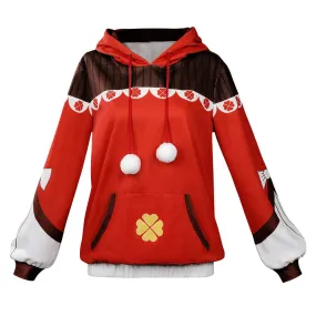 Genshin Impact KLEE Original Hoodies Cosplay Costume Hoodie Sweatshirt Outfits