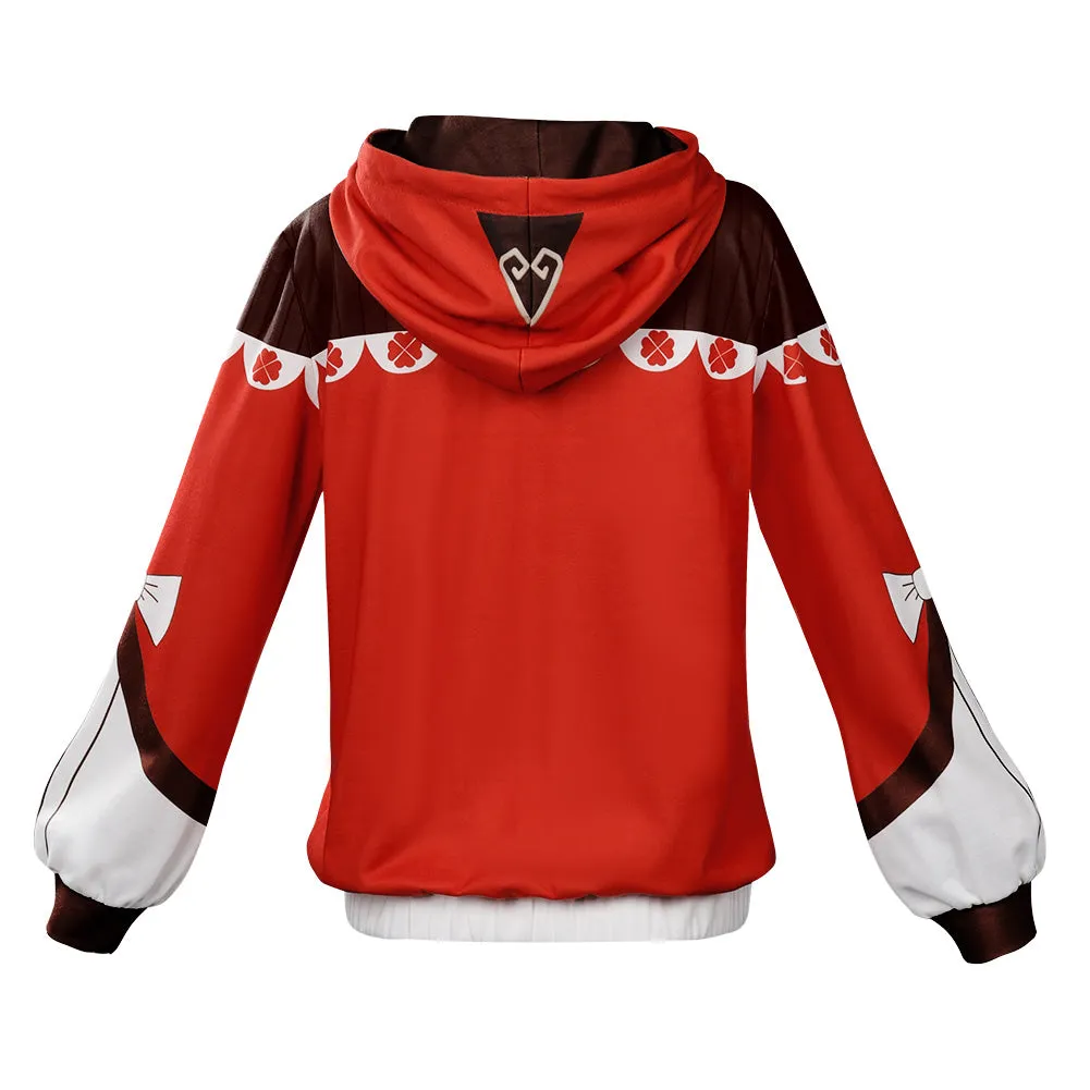 Genshin Impact KLEE Original Hoodies Cosplay Costume Hoodie Sweatshirt Outfits