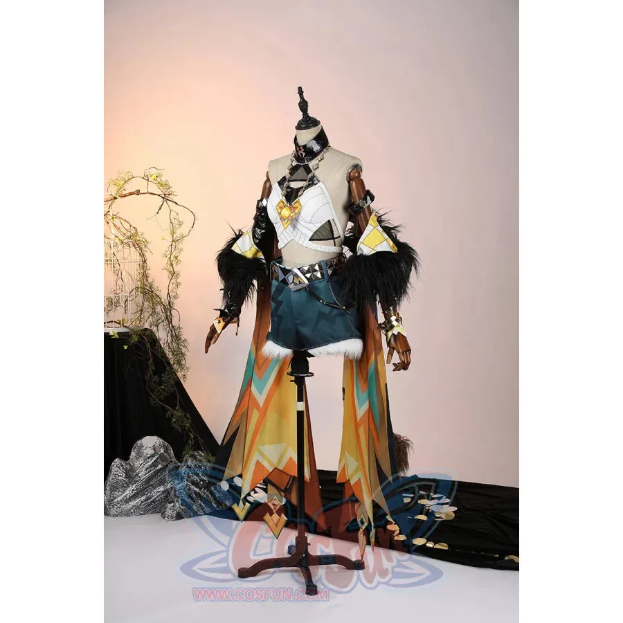 Genshin Impact Xilonen Cosplay Costume C09169 AA