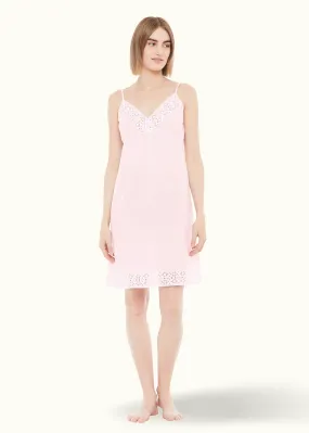 Grace Cotton Embroidered Slip Dress