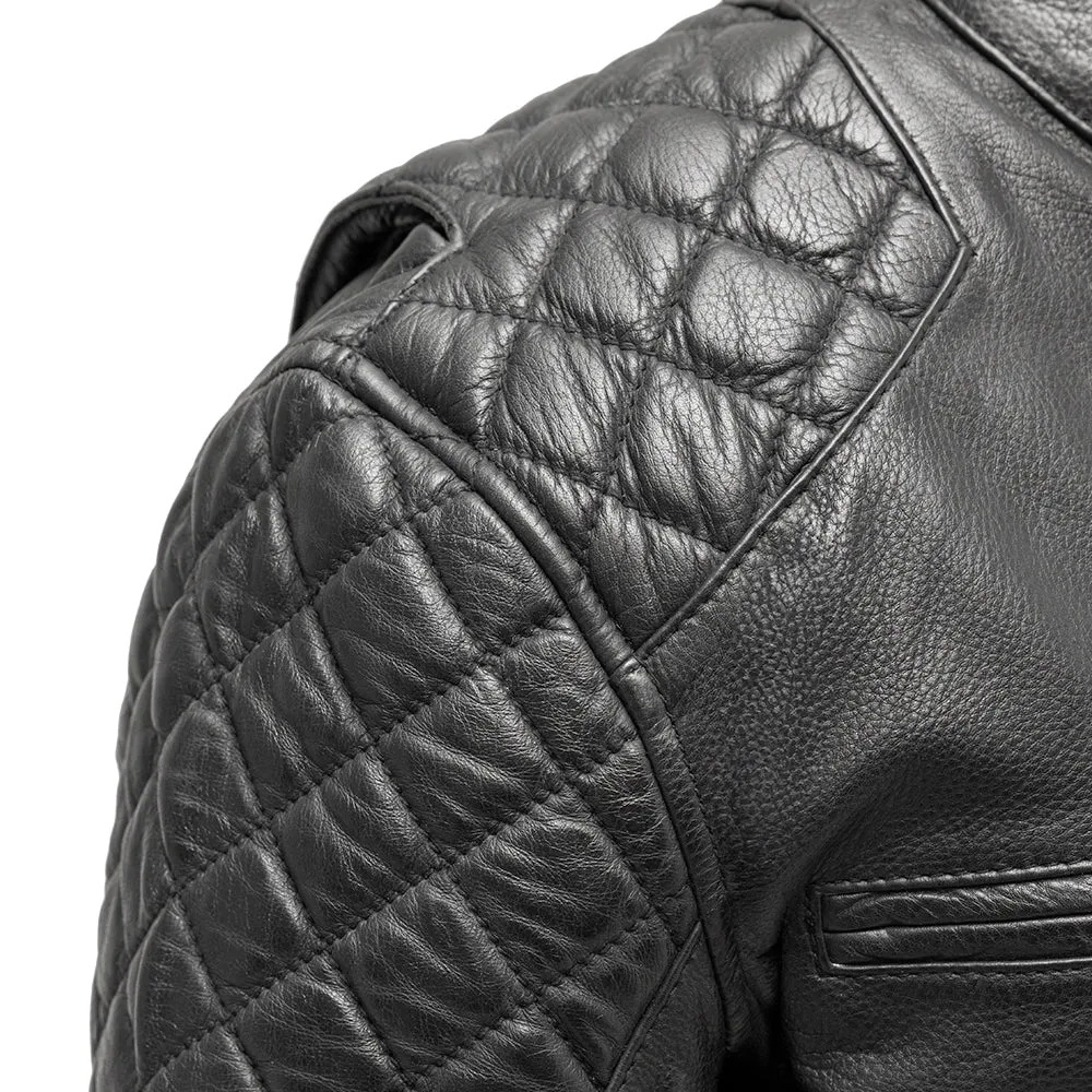 Grand Prix - Men's Leather Motorcycle Jacket