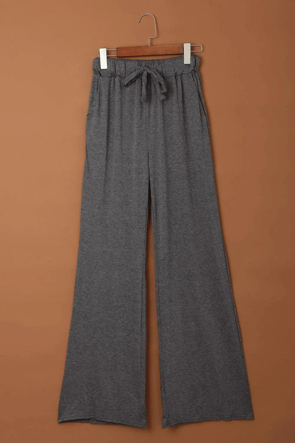 Gray Drawstring Lounge Pants