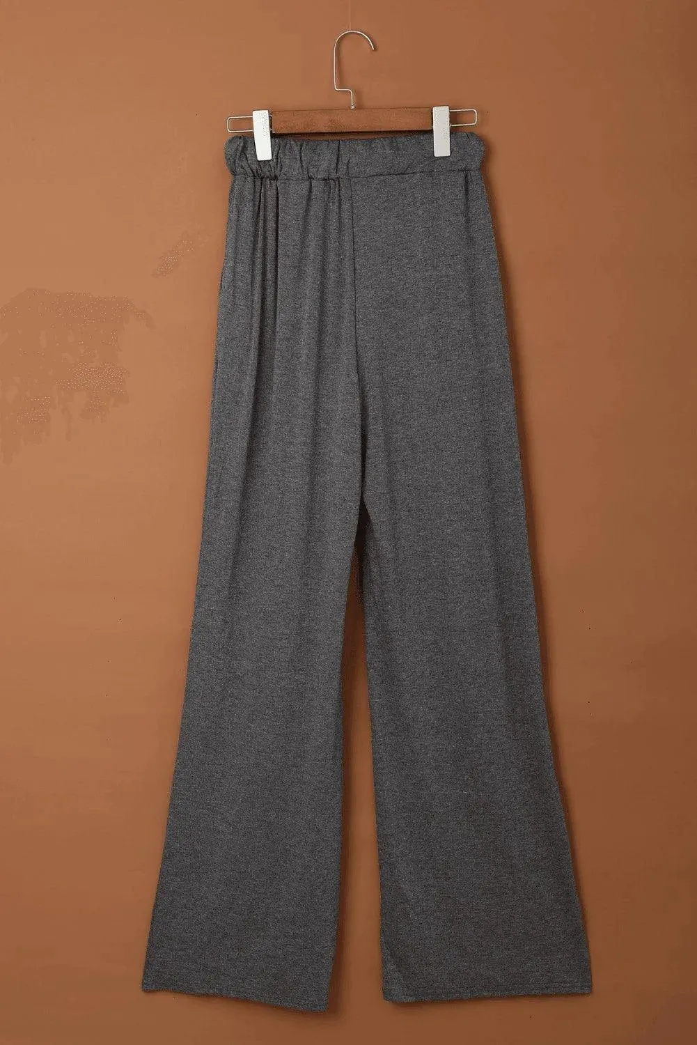 Gray Drawstring Lounge Pants