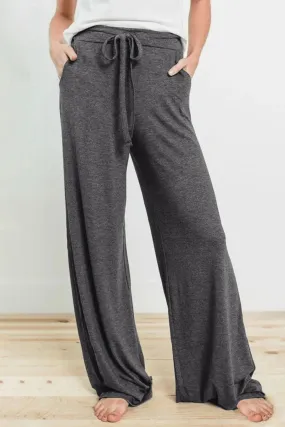 Gray Drawstring Lounge Pants