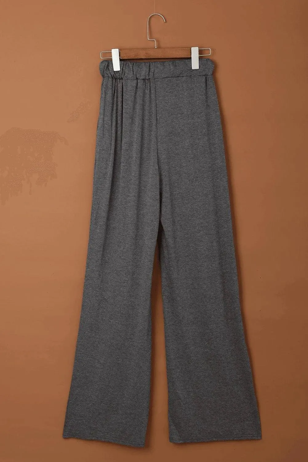 Gray Drawstring Lounge Pants