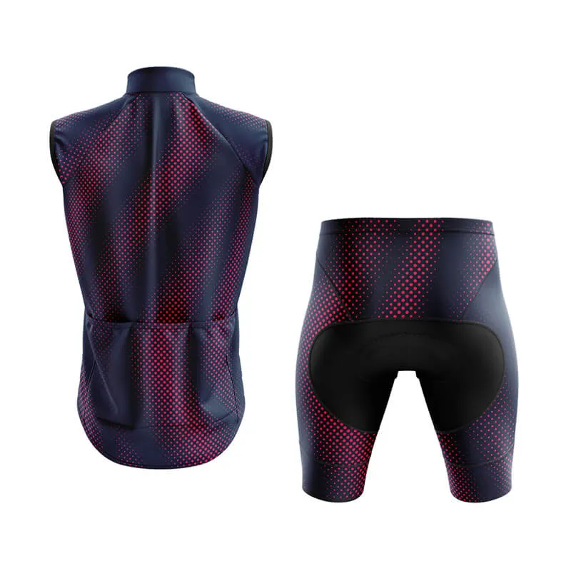 Halftone Club Cycling Kit (Purple Red)