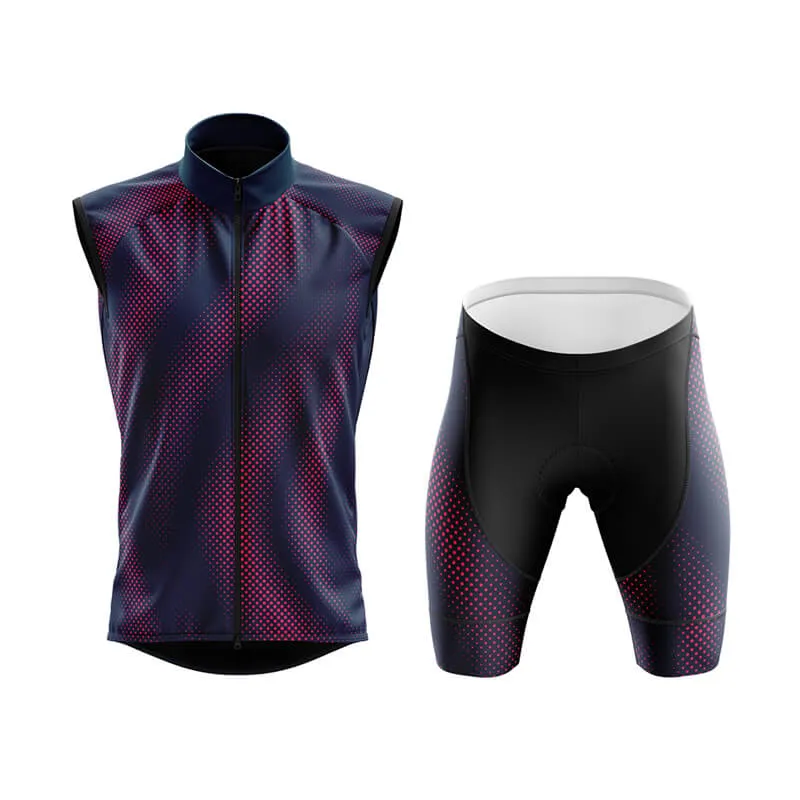 Halftone Club Cycling Kit (Purple Red)