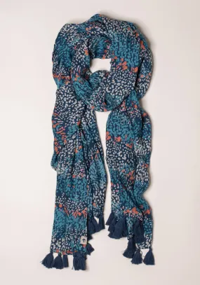 Heather Tassel Scarf