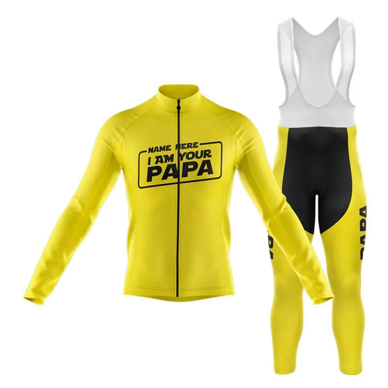 I am your Papa Club Cycling Kit (Yellow)