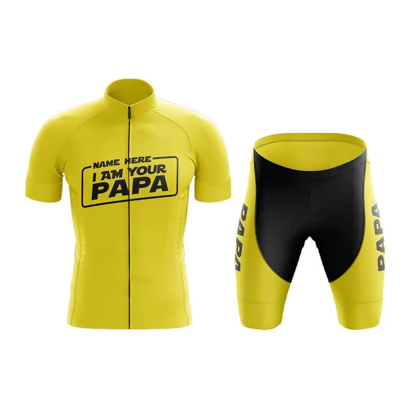 I am your Papa Club Cycling Kit (Yellow)