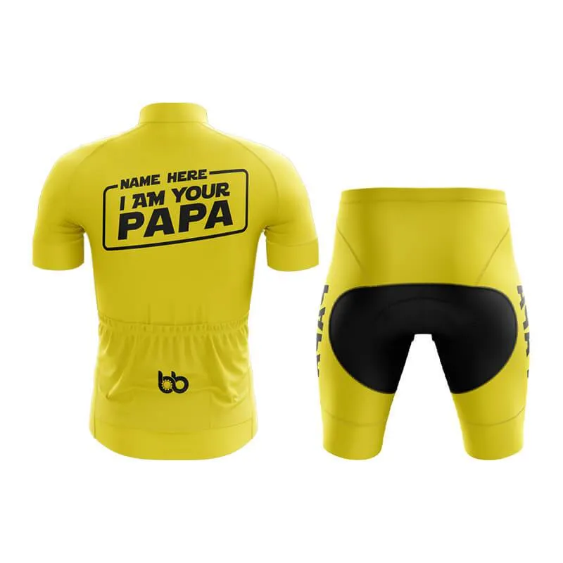 I am your Papa Club Cycling Kit (Yellow)