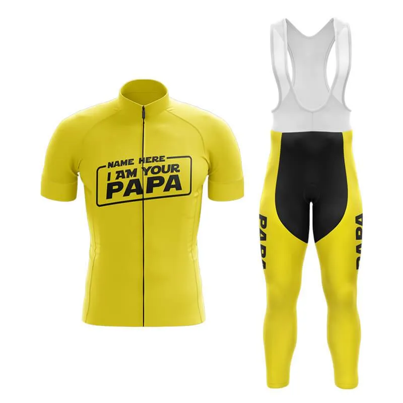 I am your Papa Club Cycling Kit (Yellow)