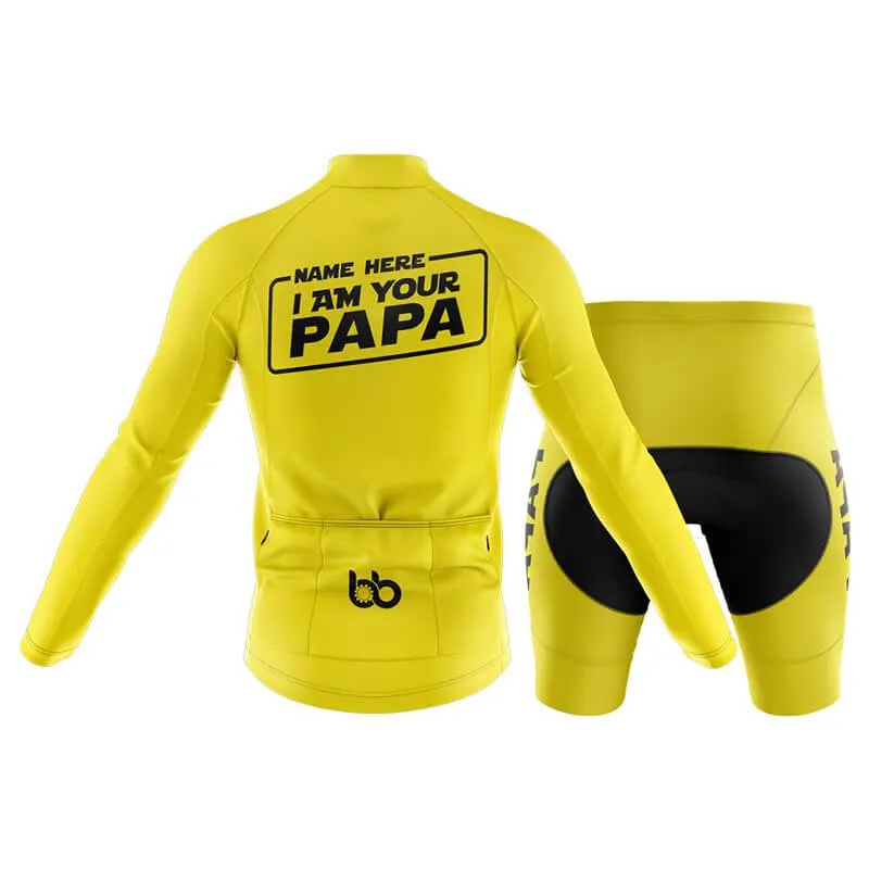 I am your Papa Club Cycling Kit (Yellow)