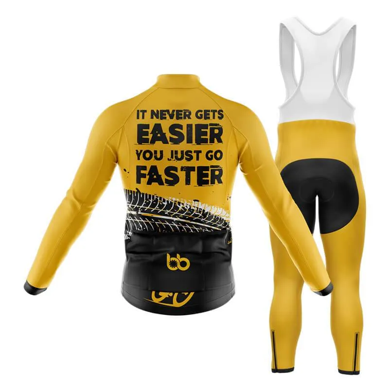 It never gets easier, you just go faster (V2) Club Cycling Kit