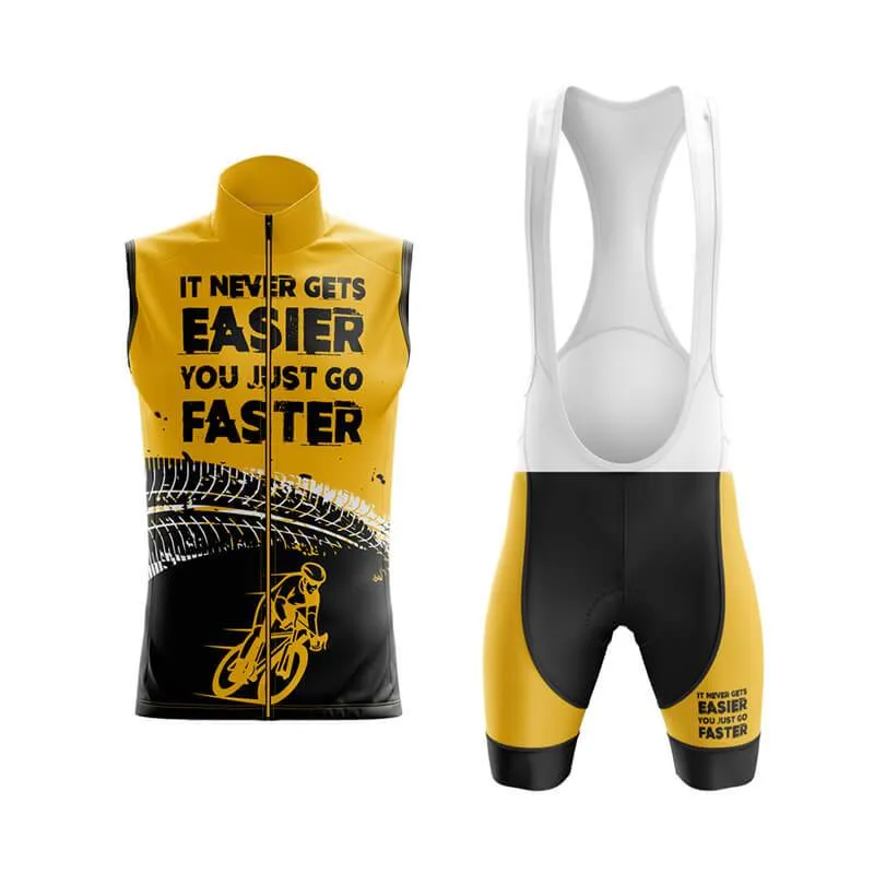 It never gets easier, you just go faster (V2) Club Cycling Kit