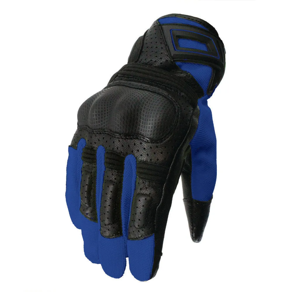 Joe Rocket Turbulent Mens Textile Gloves Black/Blue