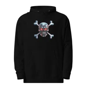 Jolly Roger Terminator Unisex midweight hoodie