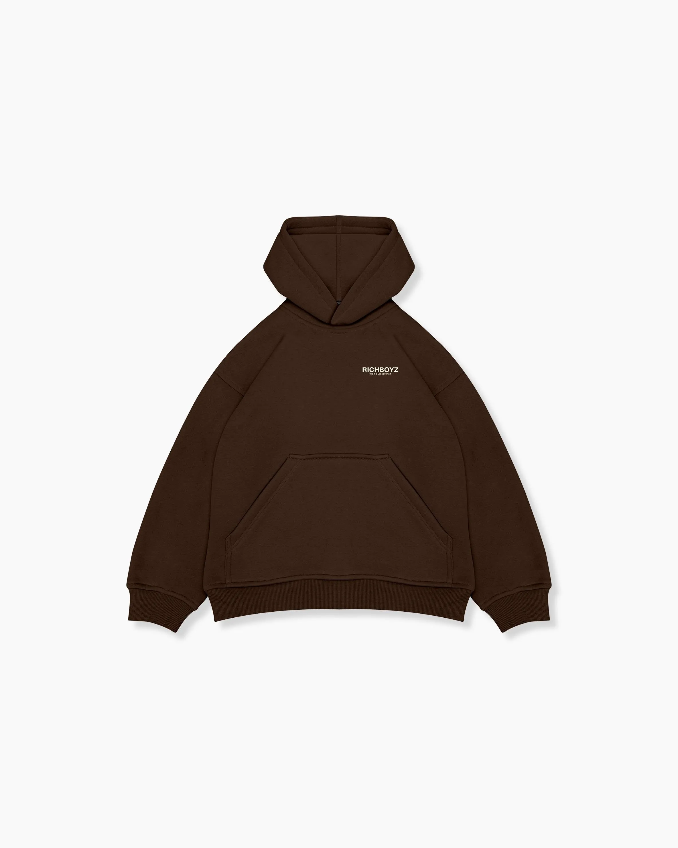 KIDZ HOODIE - CHOCO BROWN