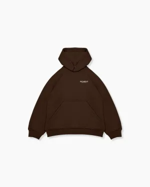 KIDZ HOODIE - CHOCO BROWN