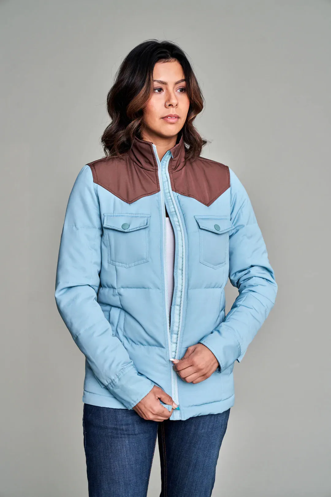 Kimes Wyldfire Jacket Light Blue