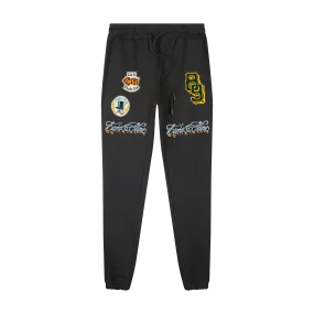 Knocks Fleece Black Jogger Sweatpant