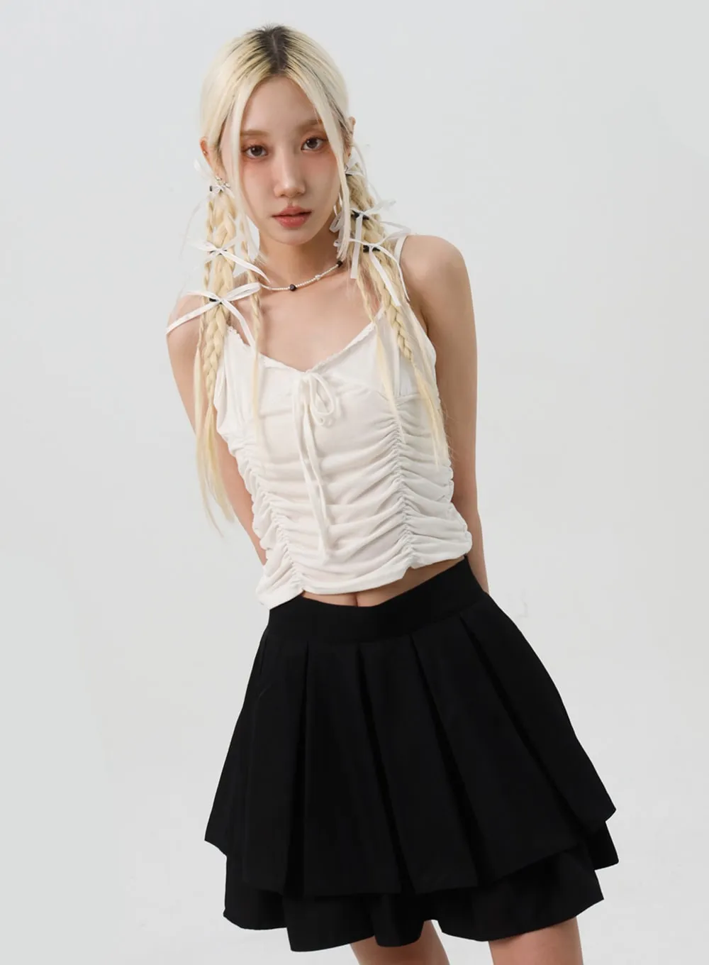 Lace Crop Camisole IS307