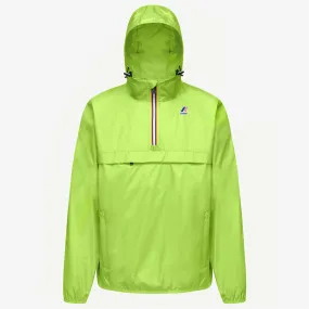 Leon - Packable Quarter Zip Rain Jacket in Yellow Soleil