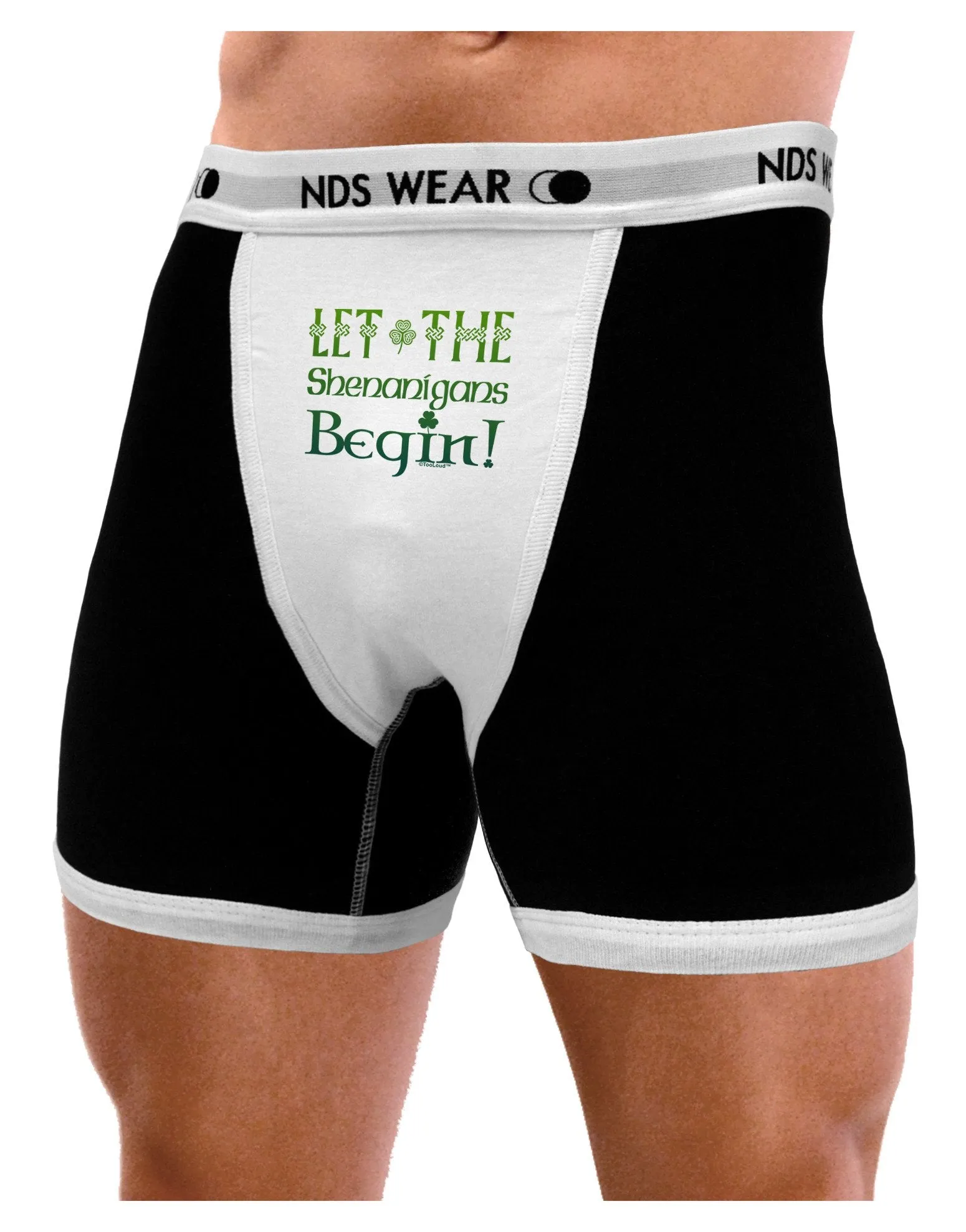 Let the Shenanigans Begin Mens Boxer Brief Underwear