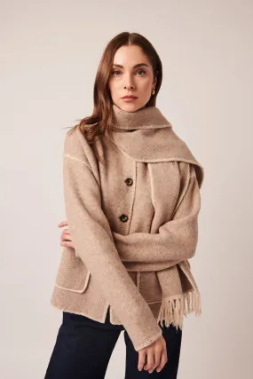 Line The Label Kingsley Cardigan Soft Mink