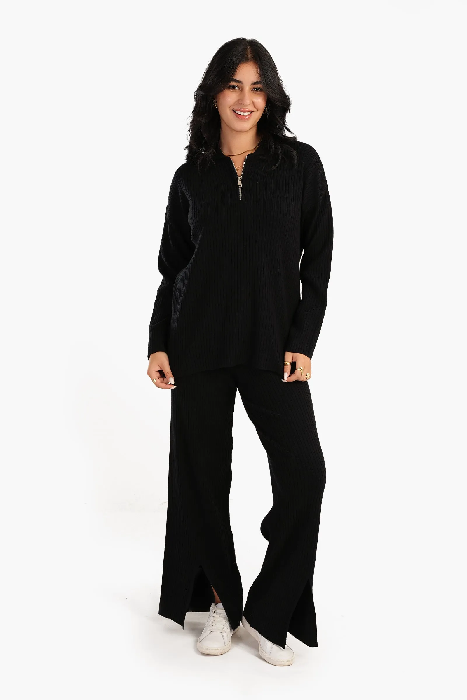 Lounge Pullover with Zipper