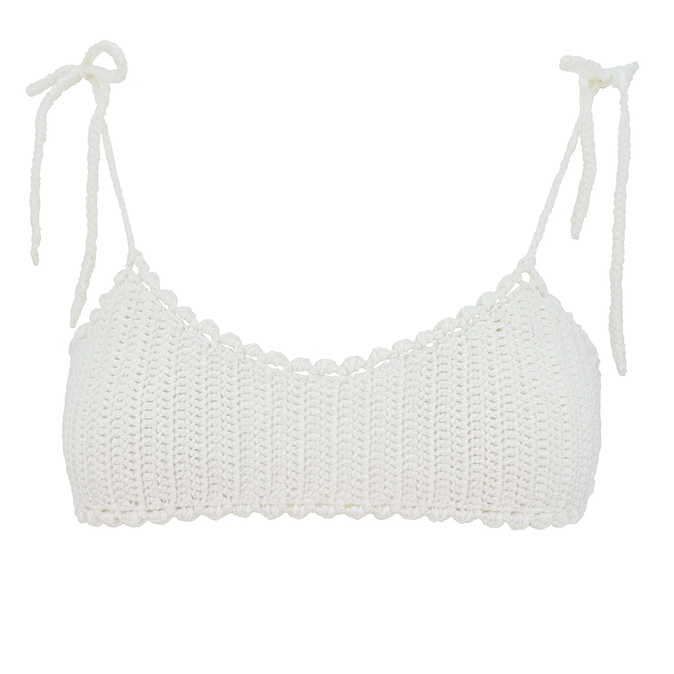 Mei Crochet Bandeau Bra